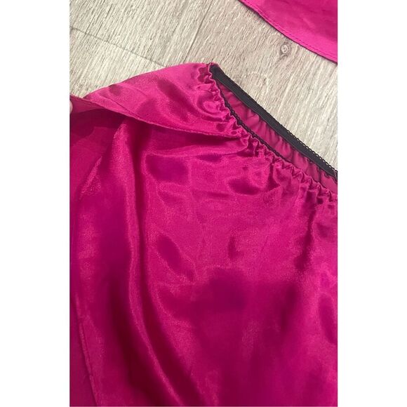 Katherine Bishop Hot Pink Large Vintage Tank and Shorts Pajama Set - Picture 2 of 7